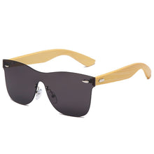 Load image into Gallery viewer, 2022  Bamboo Sunglasses Men Wooden  Driver Goggles Brand Designer For Men/Women Oculos de sol