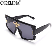 Load image into Gallery viewer, 2023 Big Frames Sunglasses Women One-piece Brand Designer Bee Sun Glasses Lady Punk Colorful Shades Eyeglasses UV400