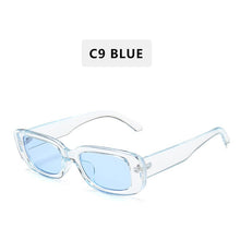 Load image into Gallery viewer, 2023  Brand Design Rectangle Sunglasses Men Black Leopard Summer Male Sun Glasses For women