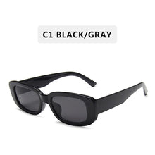 Load image into Gallery viewer, 2023  Brand Design Rectangle Sunglasses Men Black Leopard Summer Male Sun Glasses For women