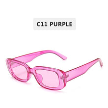 Load image into Gallery viewer, 2023  Brand Design Rectangle Sunglasses Men Black Leopard Summer Male Sun Glasses For women