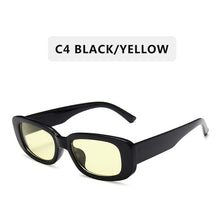 Load image into Gallery viewer, 2023  Brand Design Rectangle Sunglasses Men Black Leopard Summer Male Sun Glasses For women