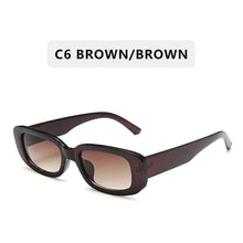 Load image into Gallery viewer, 2023  Brand Design Rectangle Sunglasses Men Black Leopard Summer Male Sun Glasses For women