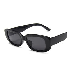 Load image into Gallery viewer, 2023  Brand Design Rectangle Sunglasses Men Black Leopard Summer Male Sun Glasses For women