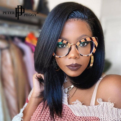 2023 Cat Eye Glasses Women Men Computer Eyeglasses Optical Eye Glasses Blue Light Glasses Leopard Retro Spectacles Frame