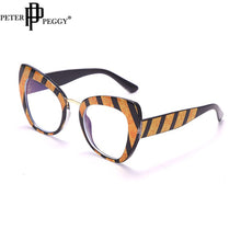 Load image into Gallery viewer, 2023 Cat Eye Glasses Women Men Computer Eyeglasses Optical Eye Glasses Blue Light Glasses Leopard Retro Spectacles Frame