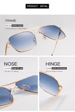 Load image into Gallery viewer, 2023 Classic Flight Seven 007 Rock Style Gradient Sunglasses Cool Men Vintage Brand Design Sun Glasses Oculos De Sol