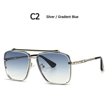 Load image into Gallery viewer, 2022 Fashion Classic Mach Six Style Gradient Pilot Sunglasses Cool Men Vintage Brand Design Sun Glasses UV400 Oculos De Sol
