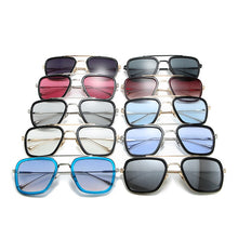 Load image into Gallery viewer, 2023 Classic Mach Six Style Gradient Sunglasses Cool Men Vintage Brand Design Square Sun Glasses Oculos De Sol