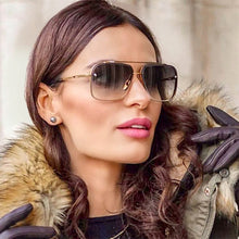 Load image into Gallery viewer, 2022  Classic Mach Six Style Gradient Sunglasses Cool Men Vintage Brand Design Sun Glasses Oculos De Sol UV400