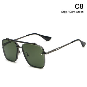 2023 Classic Mach Six Style Gradient Sunglasses Cool Men Vintage Brand –  Cinily