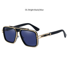 Load image into Gallery viewer, 2023  Classic Metal Mach Style Gradient Pilot Sunglasses Men Women Vintage Brand Design Sun Glasses Oculos de sol  UV400