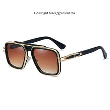 Load image into Gallery viewer, 2023  Classic Metal Mach Style Gradient Pilot Sunglasses Men Women Vintage Brand Design Sun Glasses unisex oculos de sol