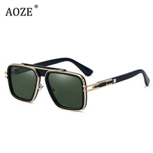 Load image into Gallery viewer, 2023  Classic Metal Mach Style Gradient Pilot Sunglasses Men Women Vintage Brand Design Sun Glasses unisex oculos de sol
