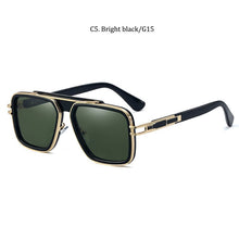 Load image into Gallery viewer, 2023  Classic Metal Mach Style Gradient Pilot Sunglasses Men Women Vintage Brand Design Sun Glasses Oculos de sol  UV400