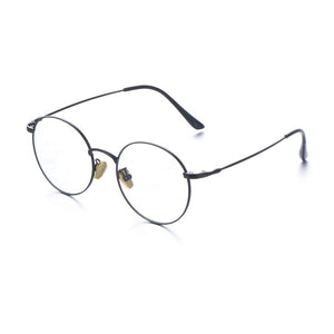 2022  Computer Glasses Anti Blue Light Gaming Glasses Metal Retro Glasses Frame Anti Glare Eyeglasses Clear Lens Fake Gla