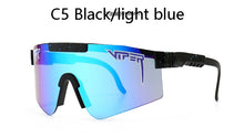 Carica l'immagine nel visualizzatore di Gallery, 2022  Cool Flat Top Shield Style Windproof Sunglasses VIPER Brand Outdoor Sports Ride Sun Glasses Oculos De Sol UV400