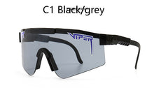 Carica l'immagine nel visualizzatore di Gallery, 2022  Cool Flat Top Shield Style Windproof Sunglasses VIPER Brand Outdoor Sports Ride Sun Glasses Oculos De Sol UV400