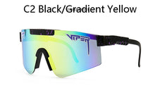 Carica l'immagine nel visualizzatore di Gallery, 2022  Cool Flat Top Shield Style Windproof Sunglasses VIPER Brand Outdoor Sports Ride Sun Glasses Oculos De Sol UV400
