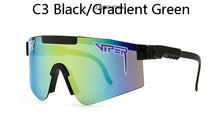 Carica l'immagine nel visualizzatore di Gallery, 2022  Cool Flat Top Shield Style Windproof Sunglasses VIPER Brand Outdoor Sports Ride Sun Glasses Oculos De Sol UV400