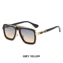 Load image into Gallery viewer, 2023 Cool Men Driving Glasses Goggle Summer Style Gradient Brown Sunglasses Vintage Pilot Sun Glasses Punk Oculos De Sol