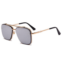Load image into Gallery viewer, 2022  Cool Men Driving Glasses Goggle Summer Style Gradient Brown Sunglasses Vintage Pilot Sun Glasses Punk Oculos De Sol