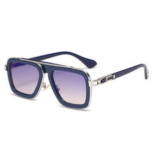 Load image into Gallery viewer, 2023 Cool Men Driving Glasses Goggle Summer Style Gradient Brown Sunglasses Vintage Pilot Sun Glasses Punk Oculos De Sol