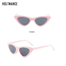 Load image into Gallery viewer, 2023 Cute Sexy Ladies Cat Eye Sunglasses Women Vintage Retro Small Triangular Cateye Sun Glasses Black Frame Eyewear