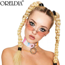 Load image into Gallery viewer, 2023 Flame Rimless Sunglasses Women Men Cat Eye Sun Glasses Eyewear  Trending Punk Party Sunglasses UV400 Oculos