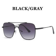 Load image into Gallery viewer, 2023 Flight Seven 007 Rock Style Gradient Pilot Sunglasses For Men Square  Brand Design Sun Glasses Oculos De Sol