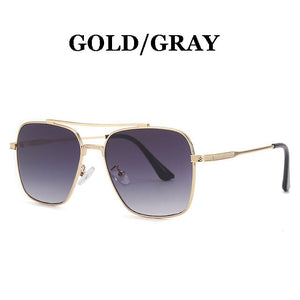 2023 Flight Seven 007 Rock Style Gradient Pilot Sunglasses For Men Square  Brand Design Sun Glasses Oculos De Sol