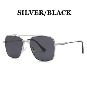 2023 Flight Seven 007 Rock Style Gradient Pilot Sunglasses For Men Square  Brand Design Sun Glasses Oculos De Sol