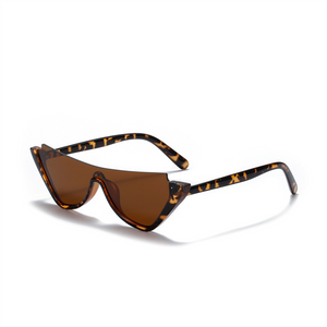 2023 Half-rim  Cat Eye Sunglasses Women Anti-glare Party Sexy Gradient Sun Glasses Ladies