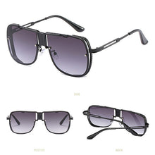 Load image into Gallery viewer, 2023 Men Cool Unique Square Aviation Style Sunglasses Men Brand Design Sun Glasses
