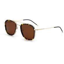 Load image into Gallery viewer, 2023 Men Sunglasses Male Tony Merry Stark Steampunk Square Eyewear Fake Glasses Designer  Brand  UV400
