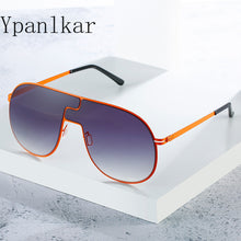 Load image into Gallery viewer, 2023 Metal Frame Trendy Sunglasses Female Toad Big Frameless Travel Glasses Brand Personality Sun Glasses Female Eyewear