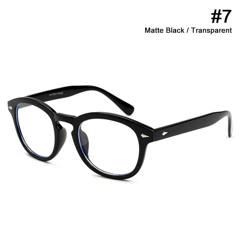 2023 Johnny Depp Lemtosh Style Round Sunglasses Tint Ocean Lens Brand Design Party Show Sun Glasses Oculos De Sol