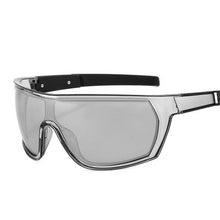 Carica l&#39;immagine nel visualizzatore di Gallery, 2023 Occhiali da sole sportivi di un pezzo Uomini Classic Rettangolo Sport all&#39;aria aperta Occhiali da sole Uomo Flat Top Antivento Occhiali da ciclismo 