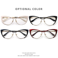 Load image into Gallery viewer, 2022  Optical Women&#39;s Prescription Glasses Frame Myopia Cat Eye Eyeglasses Vintage Female Spectacle Frames  Eyewear