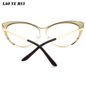 2022  Optical Women's Prescription Glasses Frame Myopia Cat Eye Eyeglasses Vintage Female Spectacle Frames  Eyewear