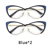 Load image into Gallery viewer, 2022  Optical Women&#39;s Prescription Glasses Frame Myopia Cat Eye Eyeglasses Vintage Female Spectacle Frames  Eyewear