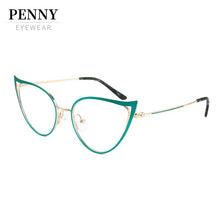 Load image into Gallery viewer, 2022  Optical Women's Prescription Glasses Frame Myopia Cat Eye Eyeglasses Vintage Female Spectacle  Eyewear Brand