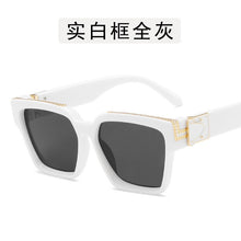 Load image into Gallery viewer, 2023 Oversize Square Sunglasses Men Flat Lens Brand Designer Women  Mirror Shades Uv400