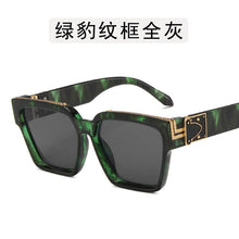 Load image into Gallery viewer, 2023 Oversize Square Sunglasses Men Flat Lens Brand Designer Women  Mirror Shades Uv400