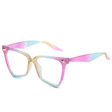 Load image into Gallery viewer, 2023 Oversized Cat Eye Glasses Frame Ladies Classic Transparent Color Light Blocking Eyewear Anti Blue Light Eyeglasses