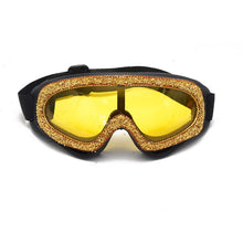 Load image into Gallery viewer, 2023 Oversized Windproof Sunglasses Women  Designer Rhinestone Goggles Men Sunglasses One Piece Eyeglasses UV400