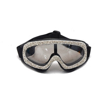 Load image into Gallery viewer, 2023 Oversized Windproof Sunglasses Women  Designer Rhinestone Goggles Men Sunglasses One Piece Eyeglasses UV400