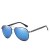 2023 Pilot Men Polarized Sunglasses Oversized Metal Aviation Male Sun Glasses Classic Black Driving Shades UV400 TYJM-9