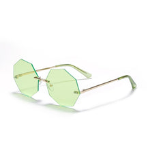 Load image into Gallery viewer, 2023 Punk Rimless Sunglasses Women Small Sun Glasses Shades  Brand Designer Metal Sunglass UV400 Eyewear