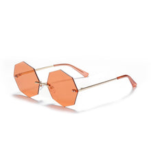 Load image into Gallery viewer, 2023 Punk Rimless Sunglasses Women Small Sun Glasses Shades  Brand Designer Metal Sunglass UV400 Eyewear